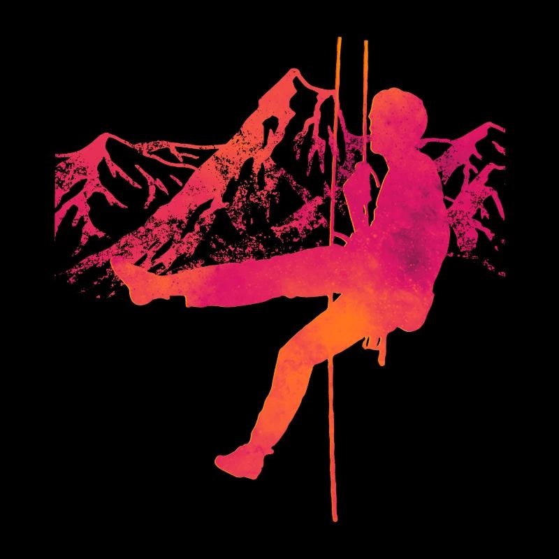 Klettern Kletterkunst Kletterer / Kletterer