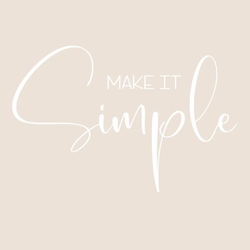 Make it Simple