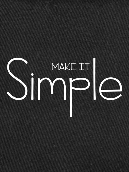 Make it Simple