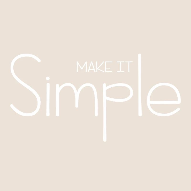 Make it Simple