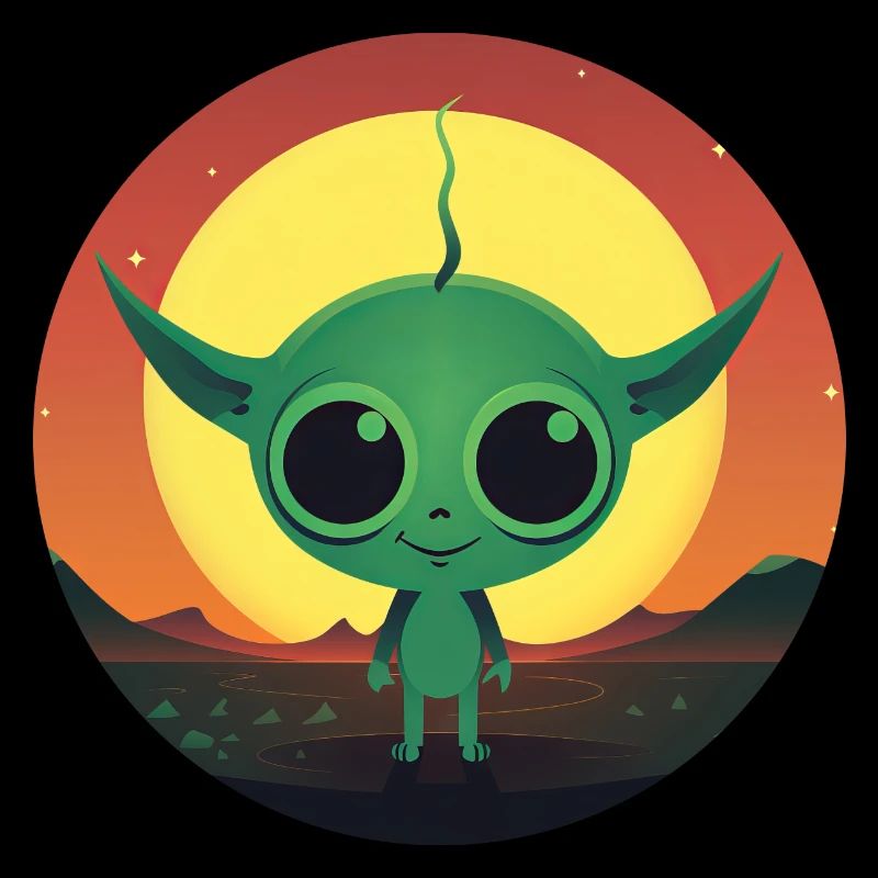 Alien Sunset