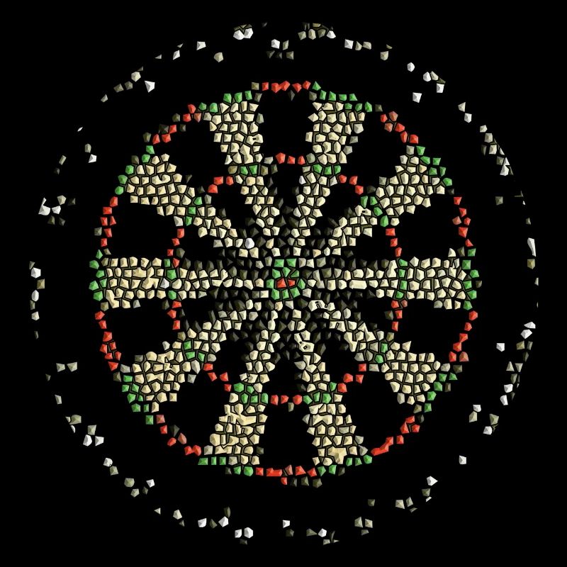 Dartboard Mosaic
