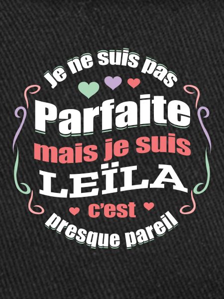 LEÏLA PARFAITE - PRENOM LEÏLA