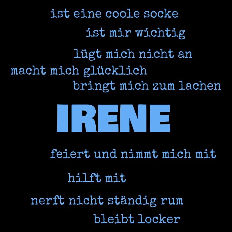 Irène comme dictons