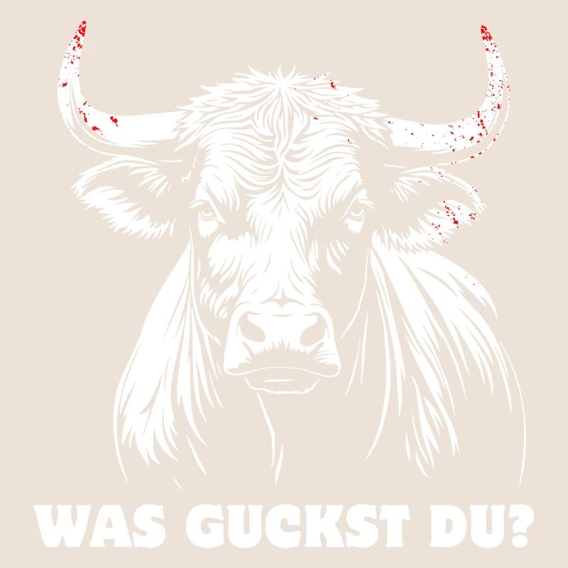 Stier - Was guckst du? stolz, selbstbewusst