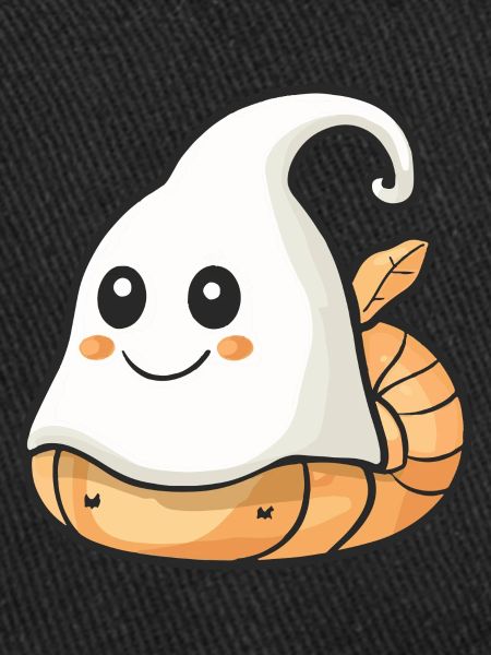 Snail Halloween Comic Ghost