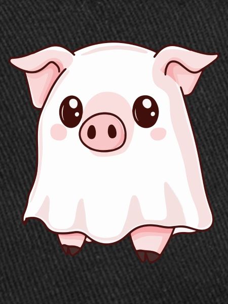 Cochon Halloween Drôle Fantôme