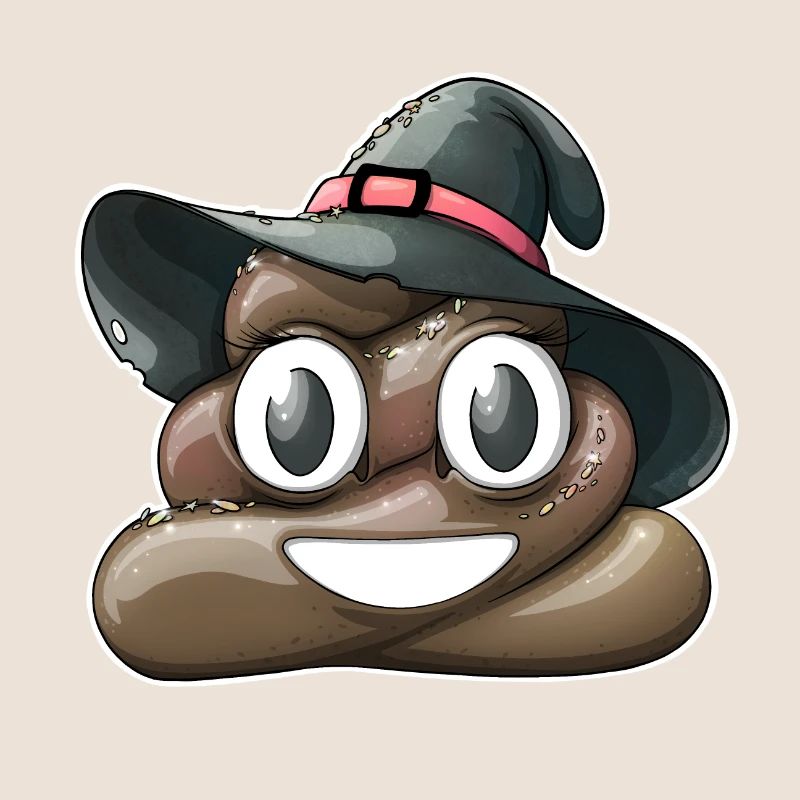 Sorcière Pile de caca