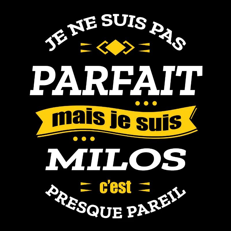 MILOS PARFAIT - PRENOM MILOS