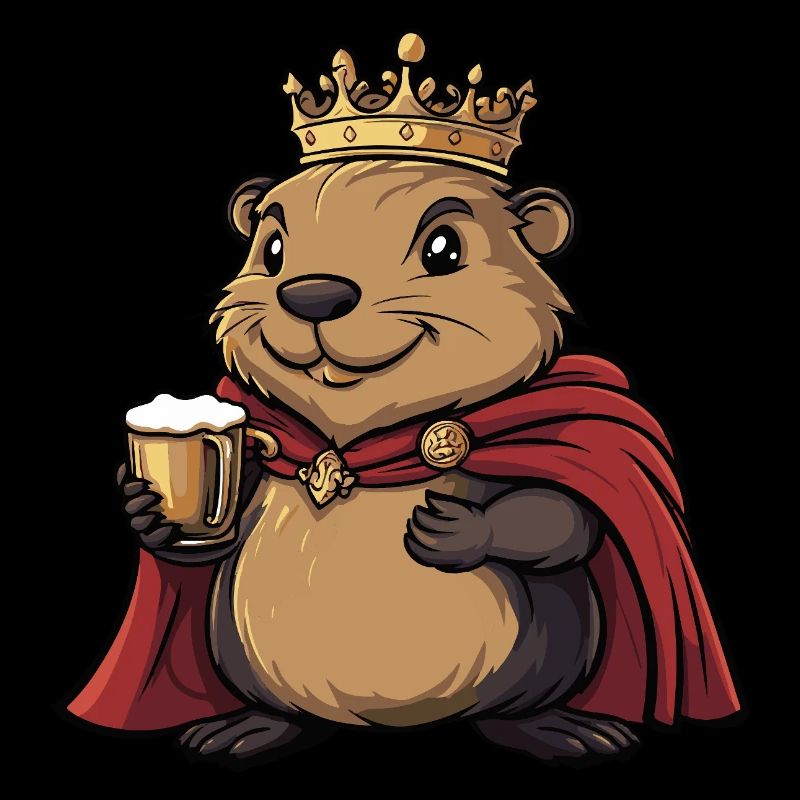 Bière de castor drôle
