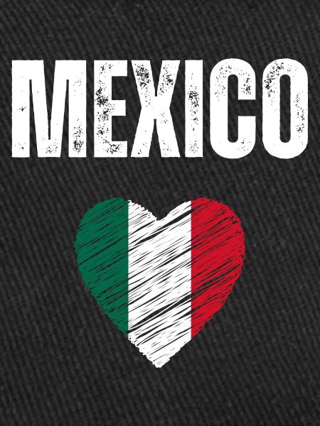 J’aime le Mexique, drapeau du Mexique