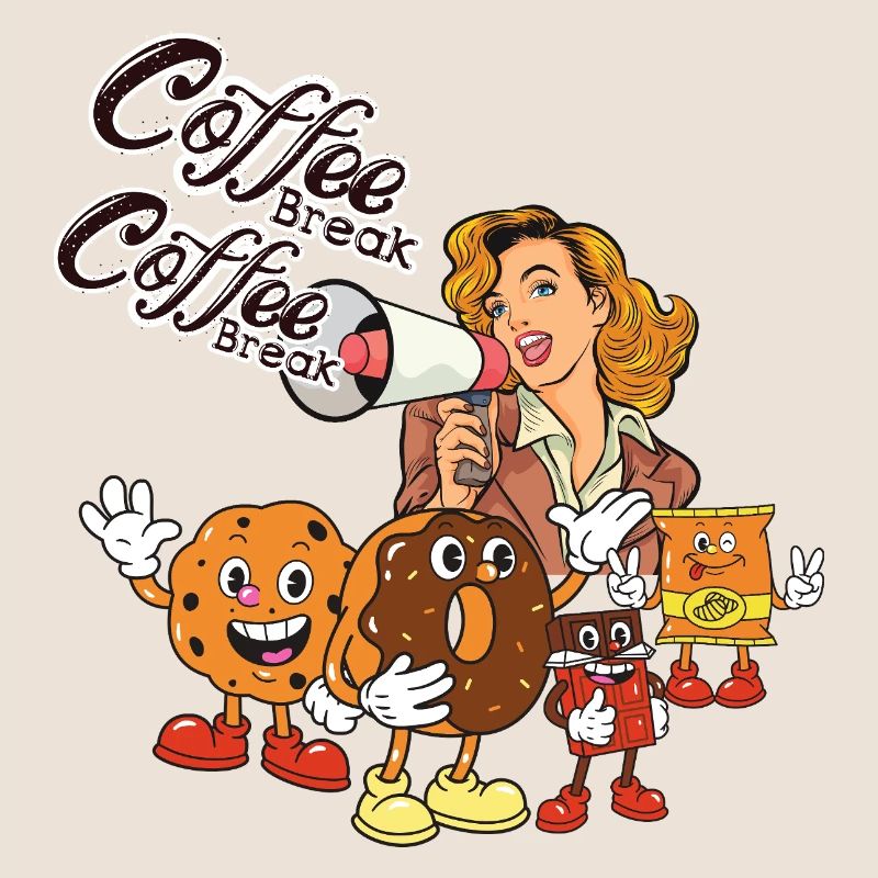 Pause-café – Style rétro et biscuits mignons