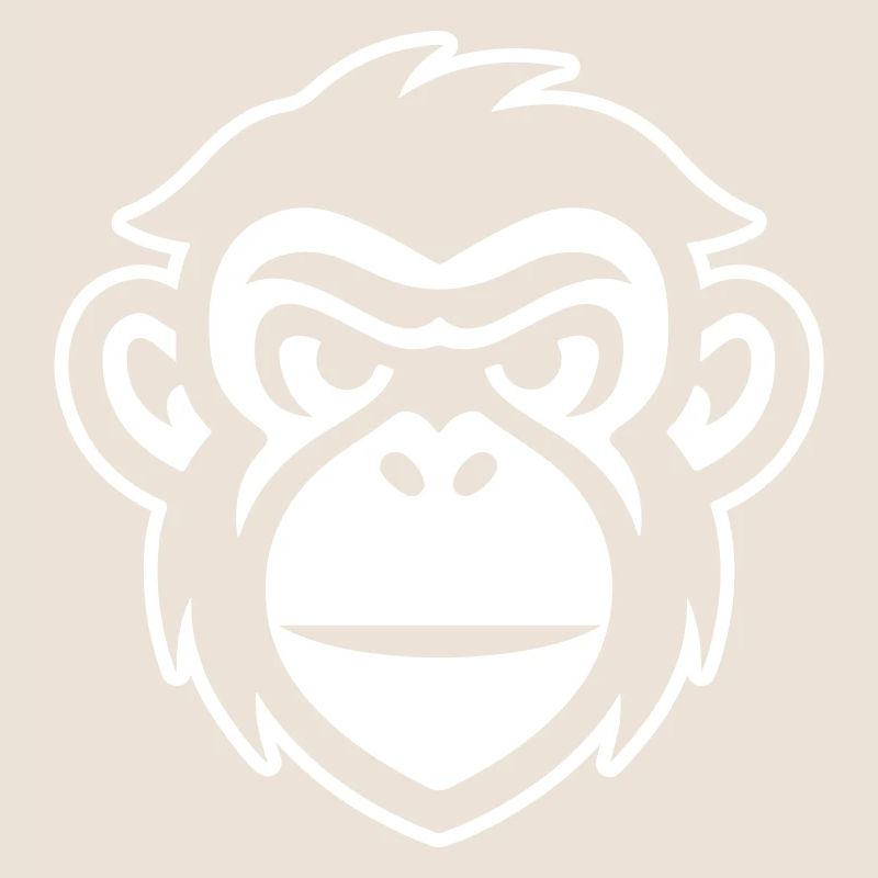 Affe Kopf