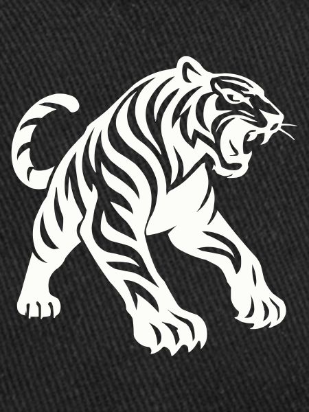Silhouette de tigre