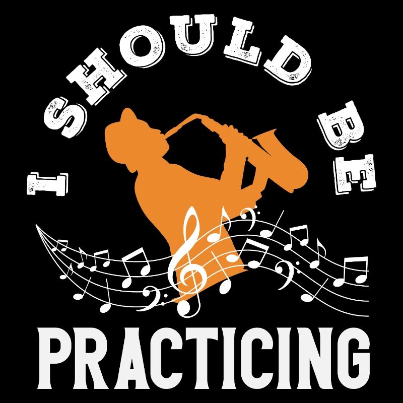 Je devrais m’entraîner au saxophone drôle