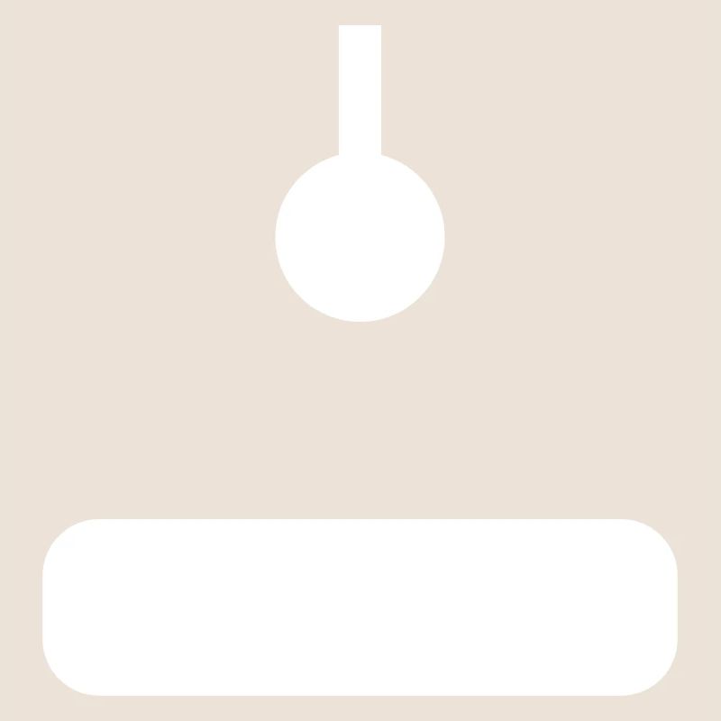 Joystick d’arcade blanc