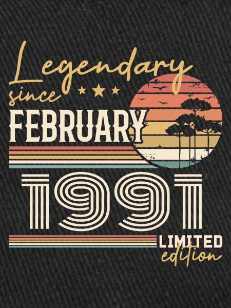 Février 1991 anniversaire 1991 légendes Février
