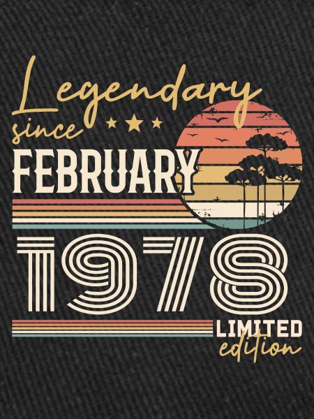 Février 1978 anniversaire 1978 légendes Février