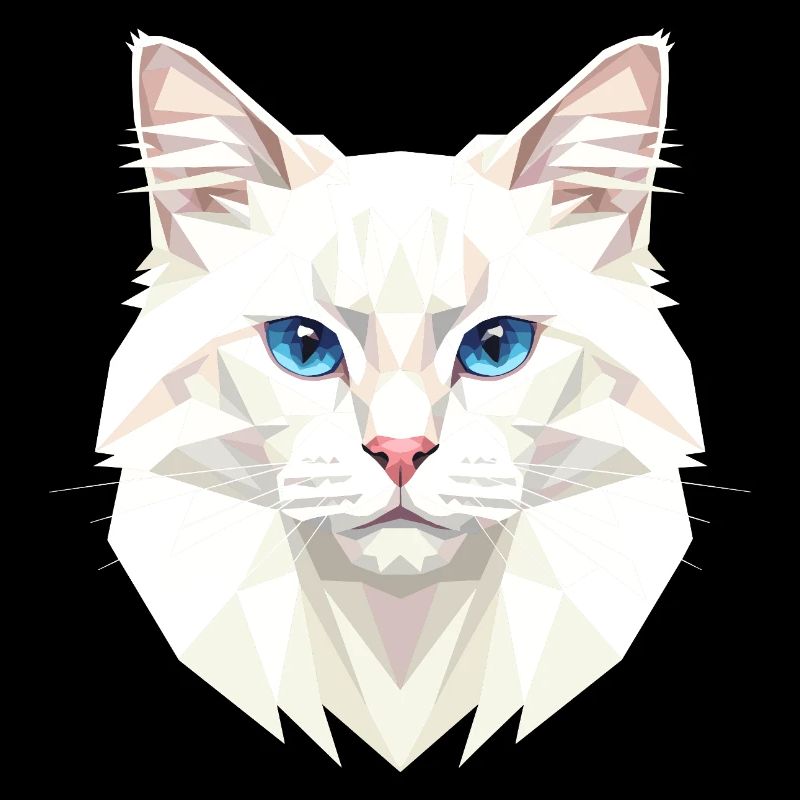 Angora Cat White Angora Cat Cute Angora Cats