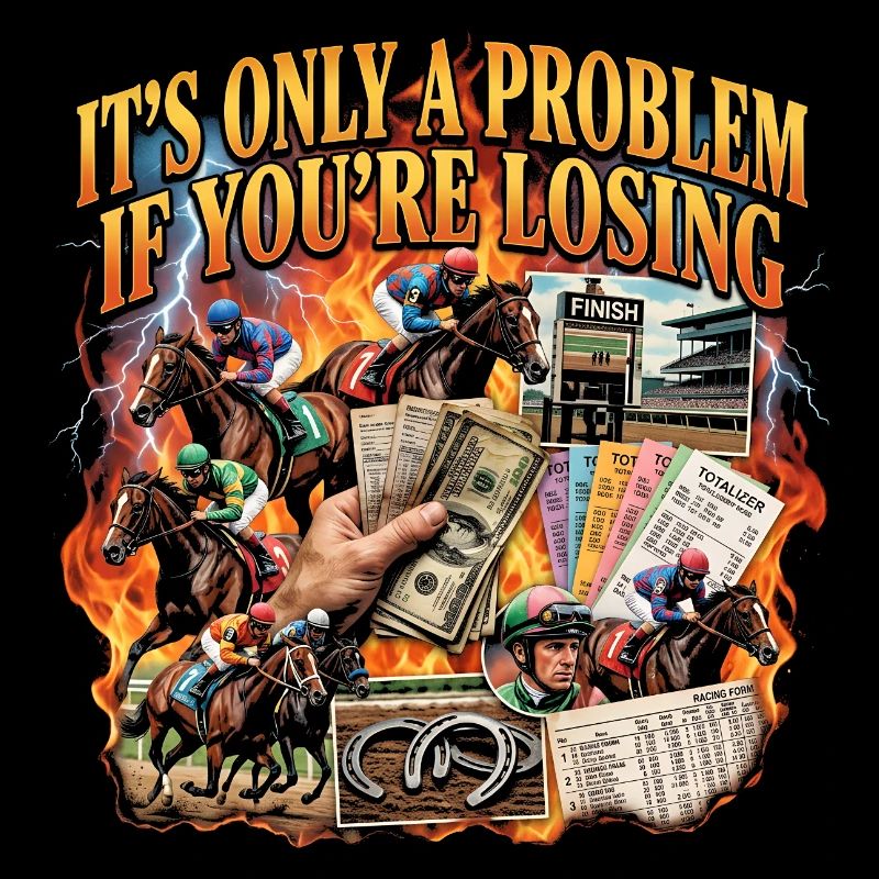 It is only a problem if you are in horse racing