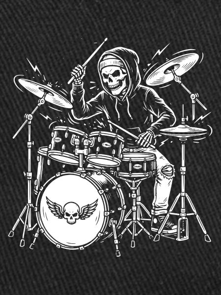 Grim Drummer Skeleton