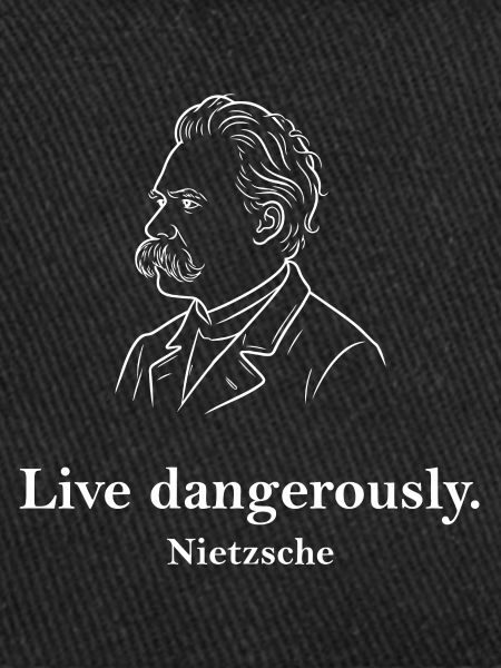 Live Dangerously Nietzsche Portrait