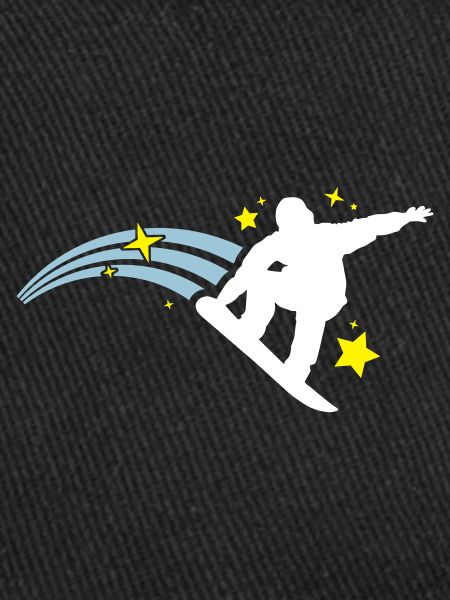 Snowboarder Silhouette Snowboard