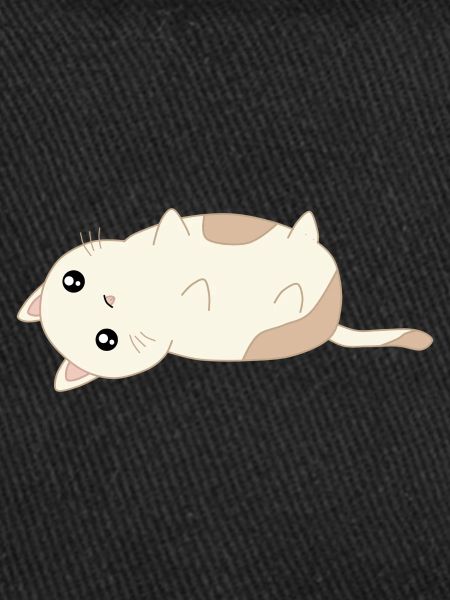 doux chat couché
