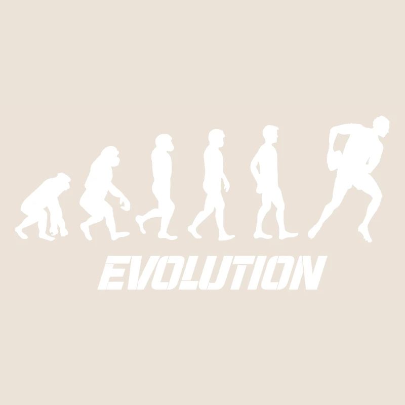 Tee shirt évolution rugby
