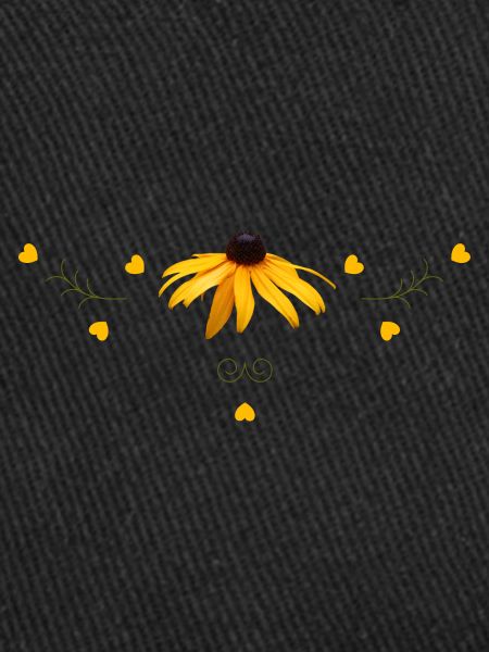 Fleurs jaunes échinacée