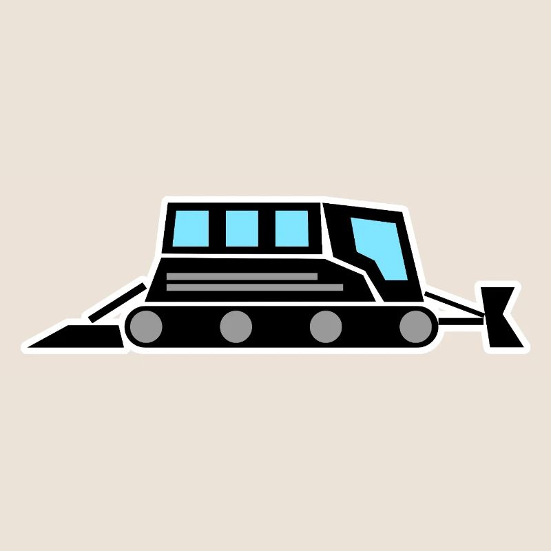Dameuse Transport de passagers Véhicule de piste