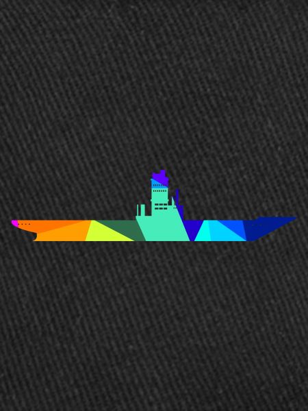 Porte-avions Rainbow Polygon Ships