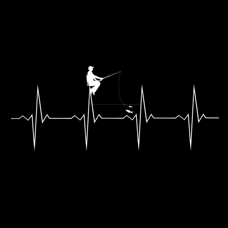 EKG heartbeat Heartbeat pêche / poisson