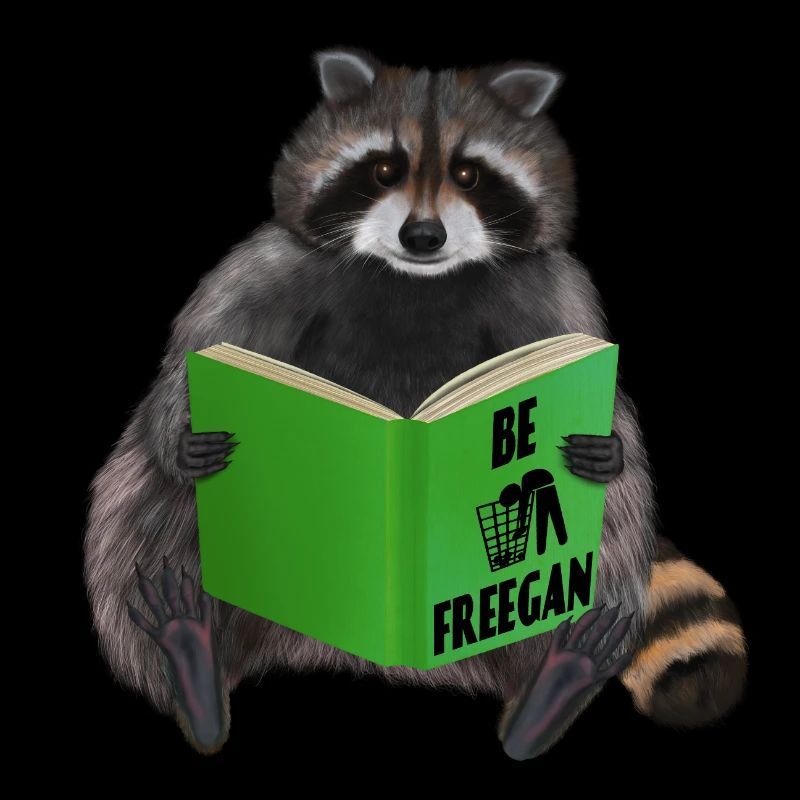 Waschbär - Be freegan
