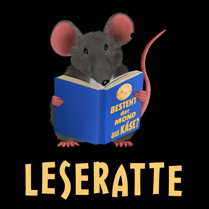 Leseratte / Bücherwurm