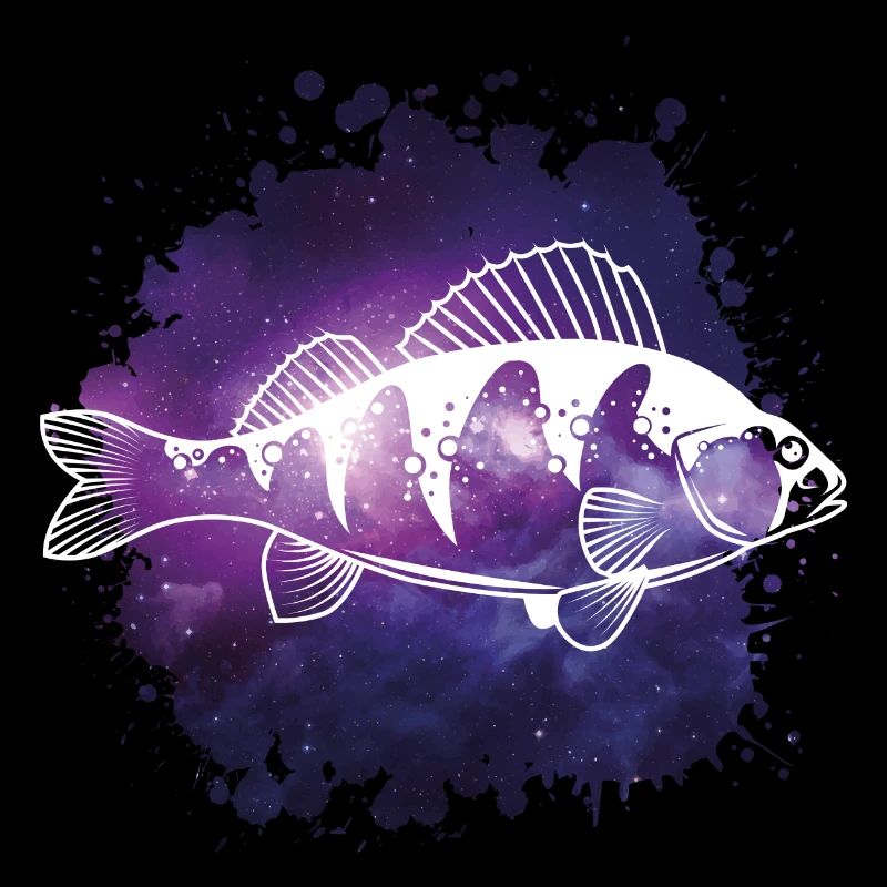 Icône de pêche silhouette perche poisson