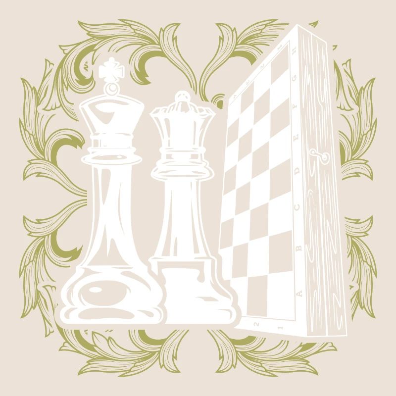 Jeu d’échecs Roi Dame