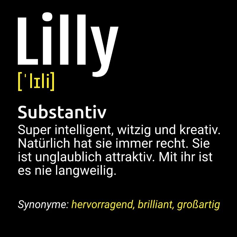 Lilly Name Definition