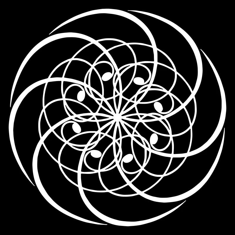 Mandala Vector Géométrique