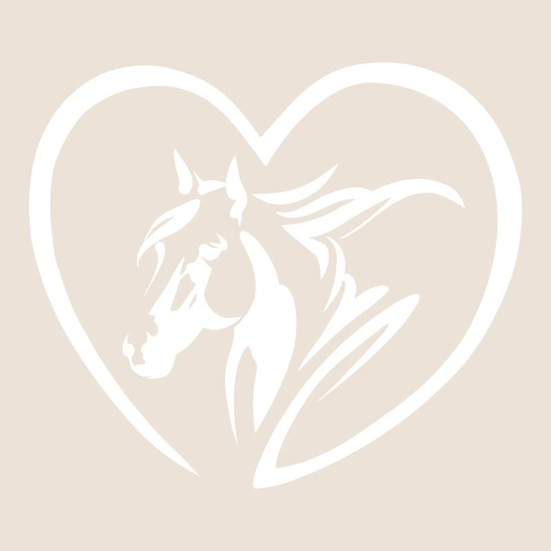La tête de cheval dans le cœur - L’amour du cheval