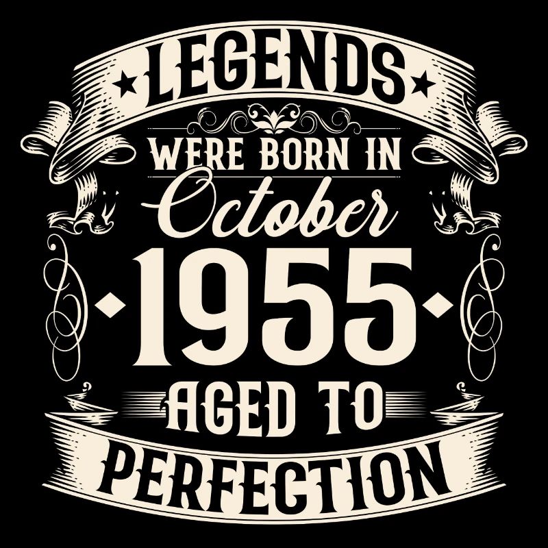 October Born 1955 Legends Birthday