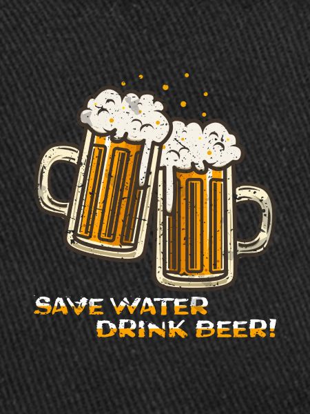 save water drink beer