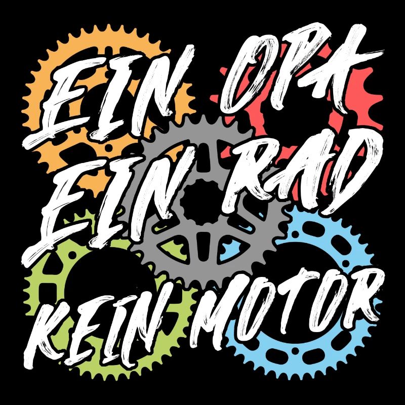 Ein Opa ein Rad kein Motor