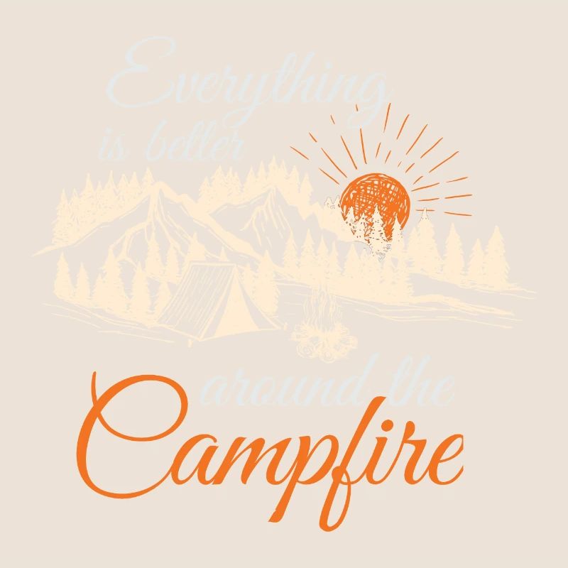 Everything is better around the Campfire