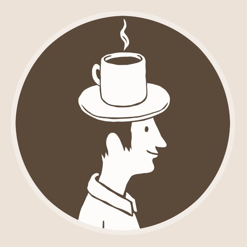 Kaffeehut Mann