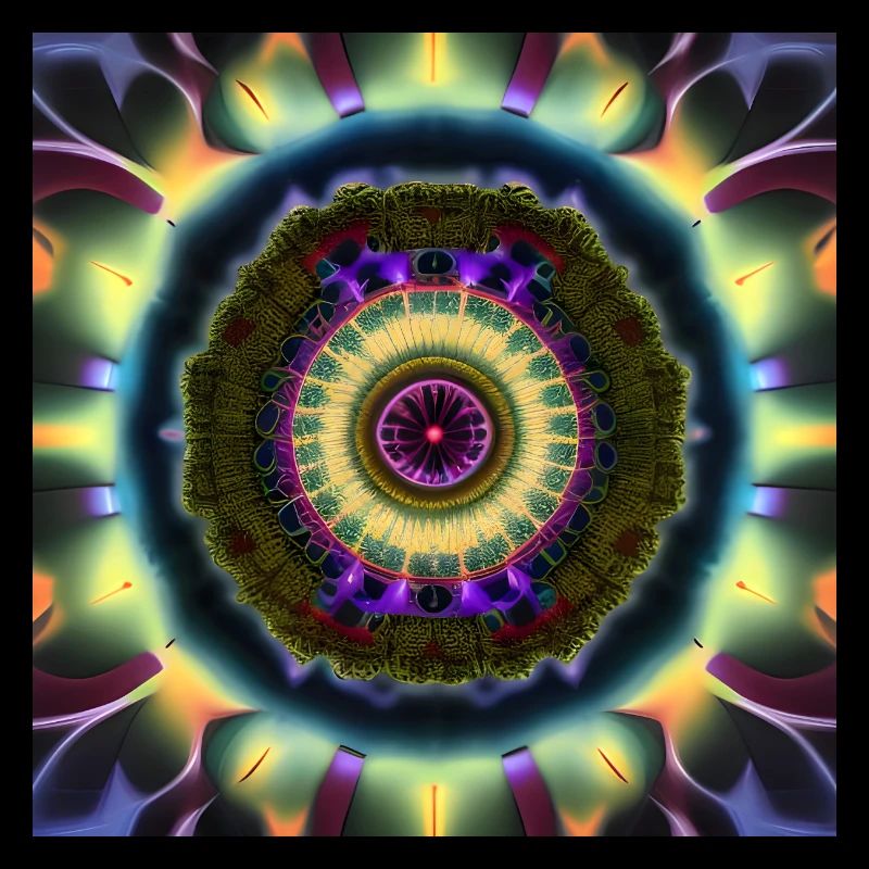 Mandelbrot Mandala en 3D