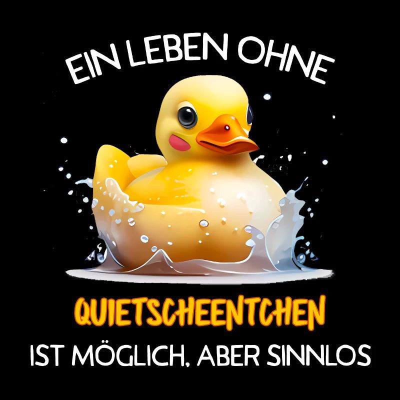 Ein Leben ohne Quietscheentchen ist möglich, aber