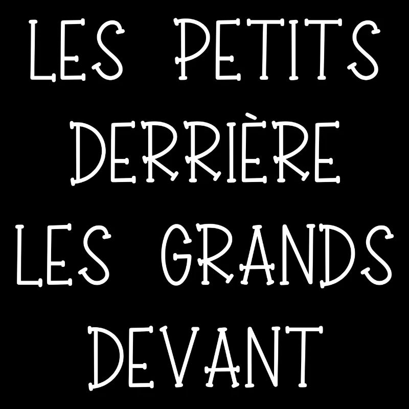 les petits derrière