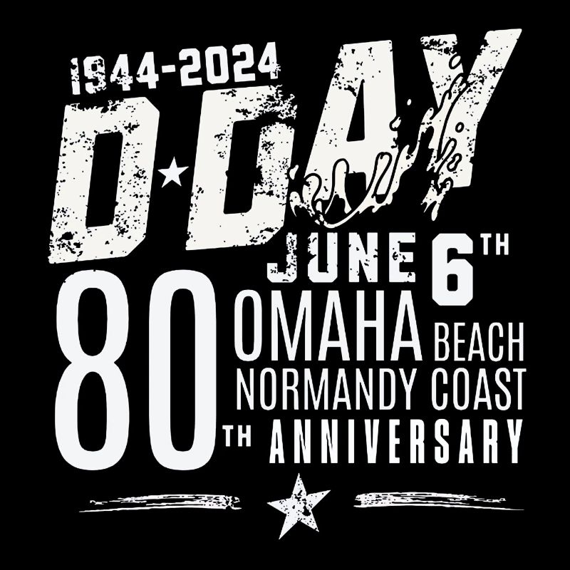 D Day at Omaha Beach 80th 2024