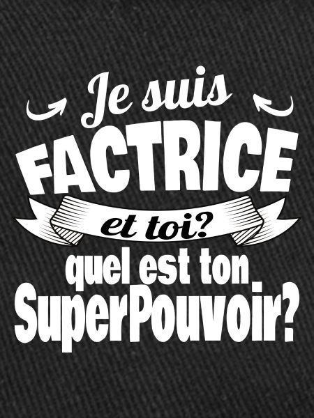 je suis factrice